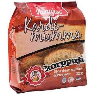 Vanajan 225g kardemumma korppu