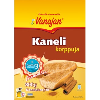 Vanajan Kanelikorppu 800g