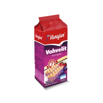 Vanajan Kuningatarvohveli 325g