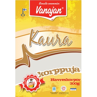 Vanajan Kaurakorppu 300g