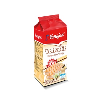 Vanajan valkosuklaa-vaniljavohveli 325g
