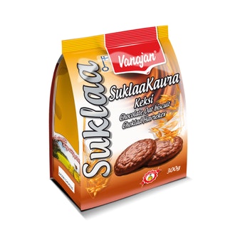 Vanajan Suklaakaurakeksi 300 g