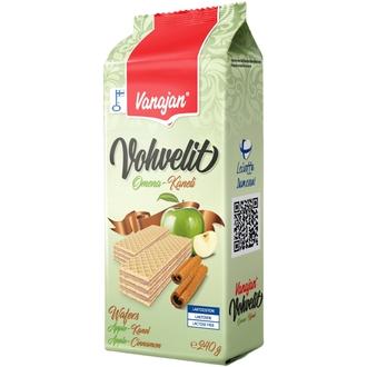 Vanajan Omena-kanelivohveli 240g