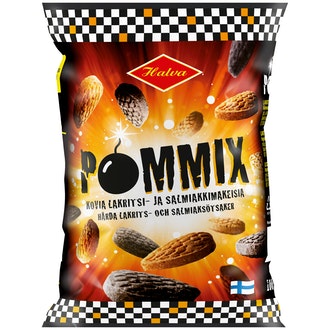 Halva Pommix salmiakki 100 g
