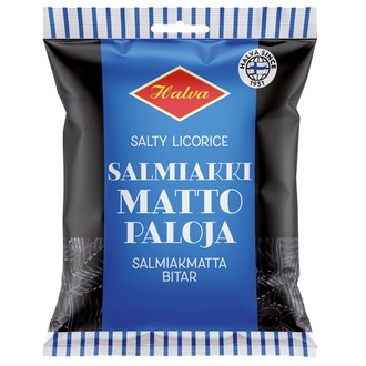 Halva Salmiakkimattopaloja 185g