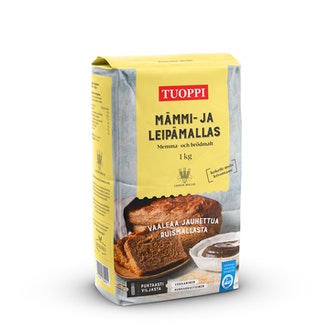 Tuoppi Mämmi- ja leipämallas vegaaninen, runsaskuituinen 1 kg