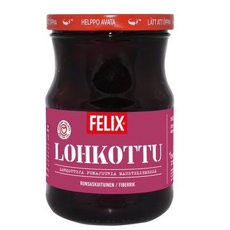 Felix lohkottuja punajuuria mausteliemessä 570/400g