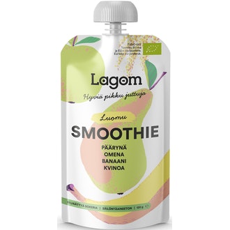 Lagom smoothie 120g hedelmä ja kvinoa luomu