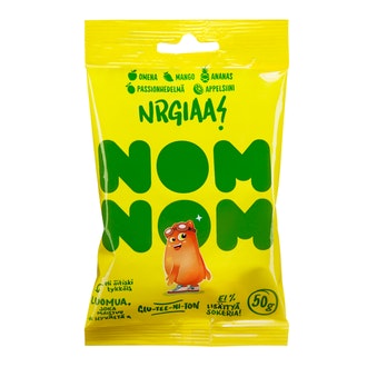 NomNom hedelmäkuutiot 50g eksoottiset hedelmät, luomu