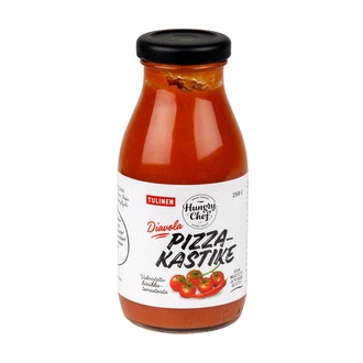 260g Hungry Chef Tulinen Diavola pizzakastike kirsikkatomaateista