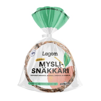 Lagom mysli-snäkkäri 240g gluteeniton