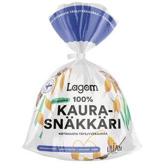 Lagom 100% KauraSnäkkäri 200g gluteeniton