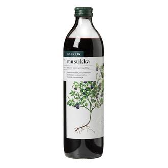 Kaskein Luomumustikkatäysmehu 0,5l säilöntäaineeton