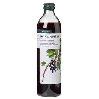 Kaskein Mustaherukkatäysmehu 0,5l lisäaineeton