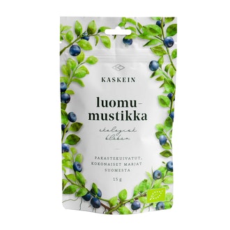 Kaskein Luomumustikka Pakastekuivattu 15G