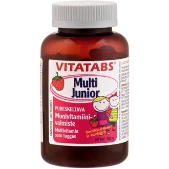 Vitatabs Multi Junior Pureskeltava Monivitamiinivalmiste 60 Kpl