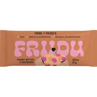 Friidu jäätelöpuikko Peanut Butter and Raspberry 100ml/87g