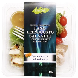 EverDeli Kana-leipäjuustosalaatti 270g