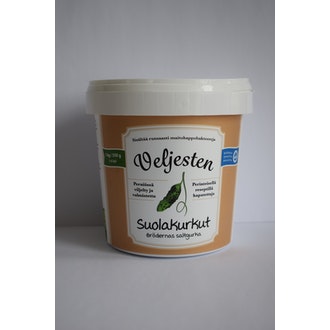 Veljesten suolakurkut 550G