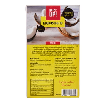 SPICE UP Kookosmaito 1l