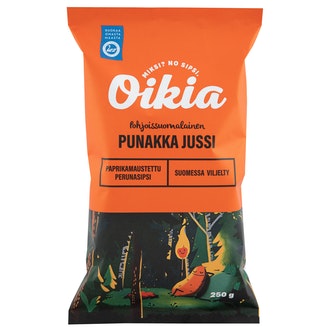 Oikia Punakka Jussi paprika 250g