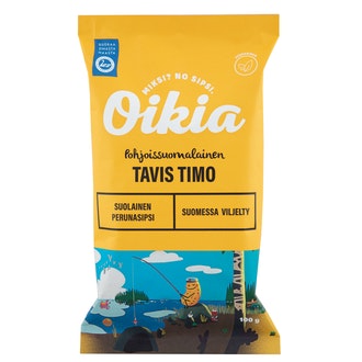 Oikia Tavis Timo Perunalastut suola 100g