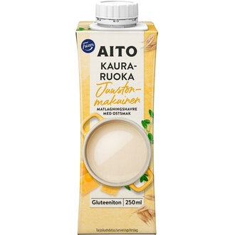 Fazer Aito gluteeniton juustonmakuinen kauravalmiste ruoanlaittoon 2,5 dl