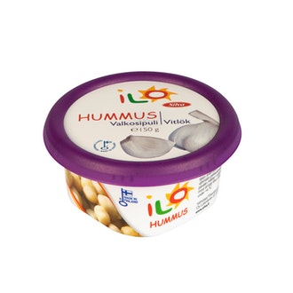 ILO Valkosipuli hummus 150g