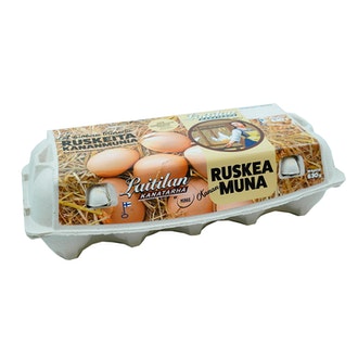 Laitilan Kanatarha ruskeita kananmunia ML10 630g