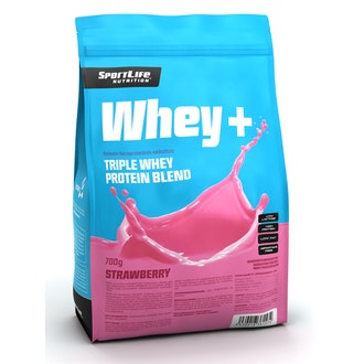 SportLife Nutrition Whey+ 700g mansikka
