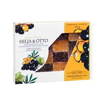 Vavesaaren Tila 150G Luomu Hilja & Otto Mustaherukka Ja Tyrni Marmeladimakeinen
