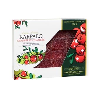 Vavesaaren Tila 150G Luomu Karpalo Marmeladimakeinen