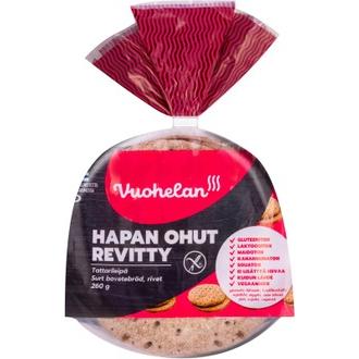 Vuohelan 260g Hapan Ohut Revitty gluteeniton