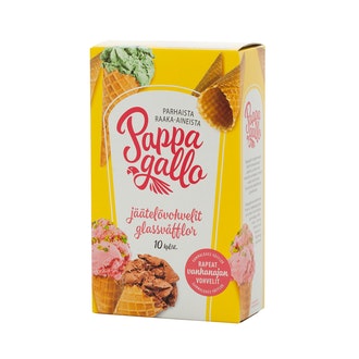 Pappagallo 10kpl jäätelövohveli110g