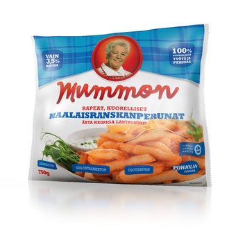 Mummon 750g rapeat kuorelliset maalaisranskanperunat pakaste