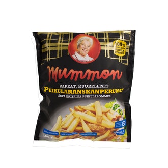 Mummon Rapeat, kuorelliset puikularanskanperunat 500g pakaste