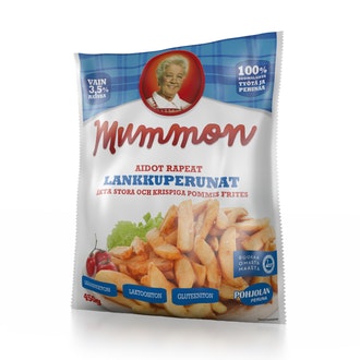 Mummon lankkuperunat 450 g, pakaste