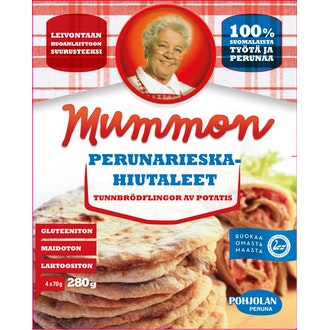 Mummon perunarieskahiutaleet 280g