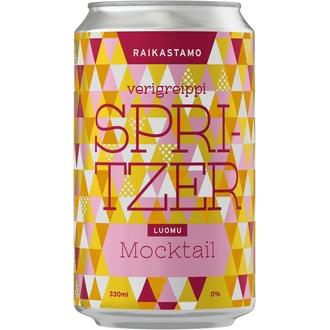 Raikastamo Luomu Verigreippi Spritzer 330Ml