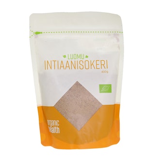 Organic Health luomu intiaanisokeri 400g
