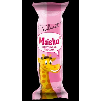Deliciest Maisku rahkavälipalapatukka valkosuklaa-vadelma 38g