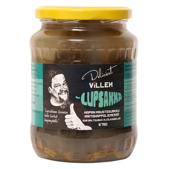 Deliciest Villen Lupsakka hapan maustekurkku maitohappoliemessä 675g/405g