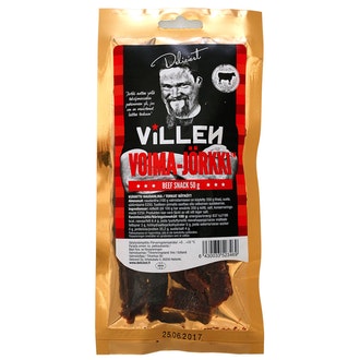 Deliciest Villen Voima Jörkki 50g nauta snack