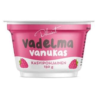 Deliciest vanukas 150g vadelma