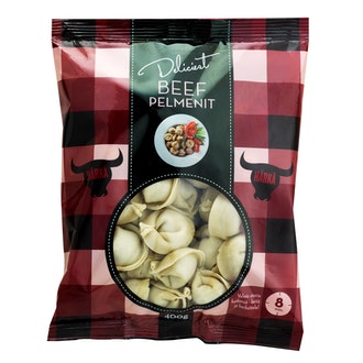 Deliciest Häränlihapelmenit  400 g pakaste