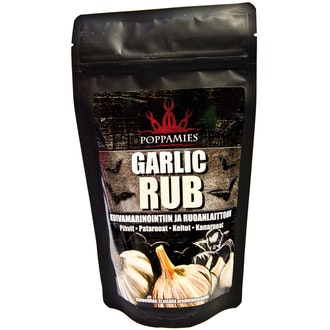 Poppamies Garlic Rub kuivamarinadi 200g
