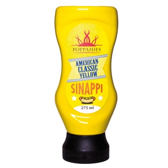 Poppamies Sinappi American Classic Yellow 275ml