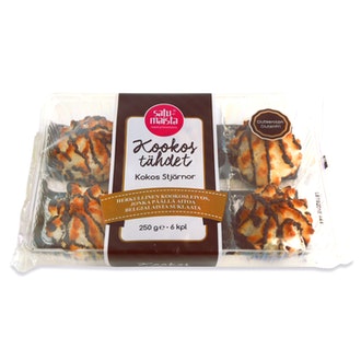 Satumaista  250g Kookostähdet, gluteeniton