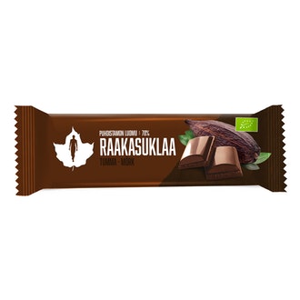 Puhdistamo Luomu Raakasuklaapatukka Tumma 36 g