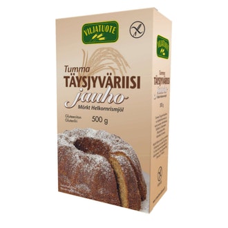 Virtasalmen Viljatuote Gluteeniton Tumma täysjyväriisijauho 500g